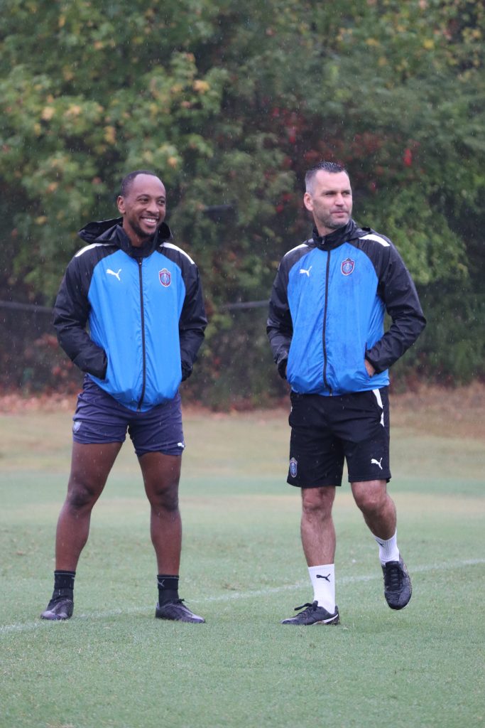 Leston Paul will shadow Stephen Glass and the 901 FC coaching staff while playing n 2024.