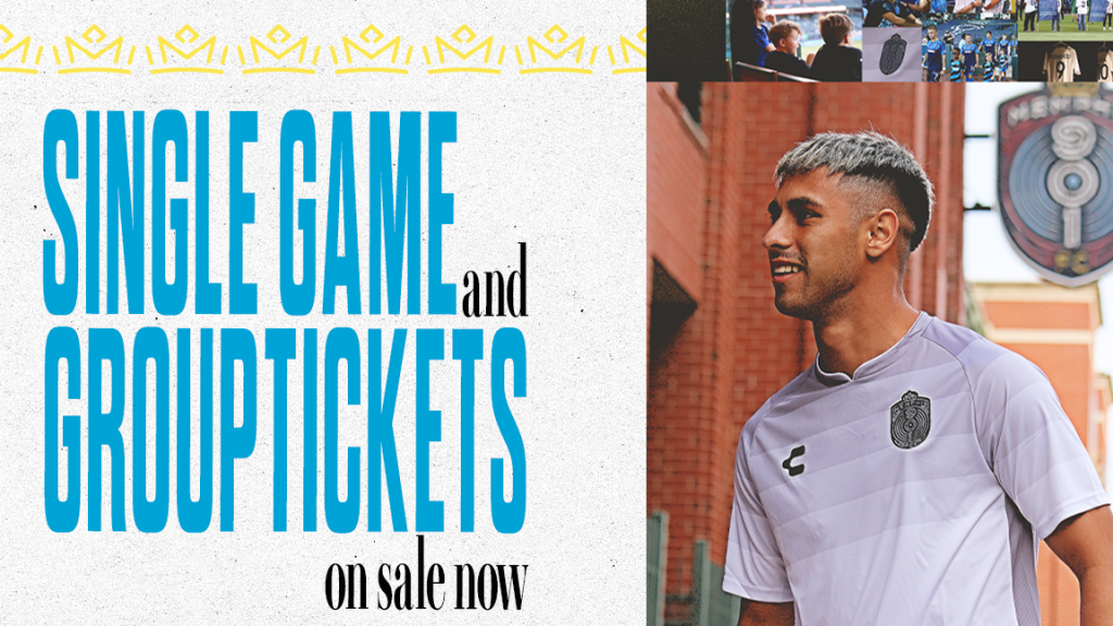 901 FC Single Game and Group Tickets are on sale now.