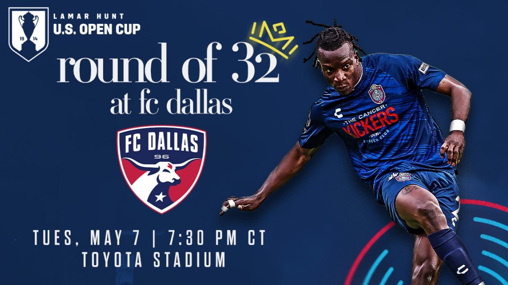 Memphis 901 FC will face Memphis 901 FC is set to face MLS club FC Dallas at in the U.S. Open Cup Round of 32. 